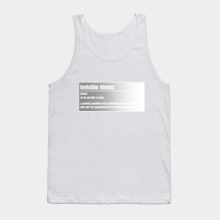 Invisible Illness Tank Top